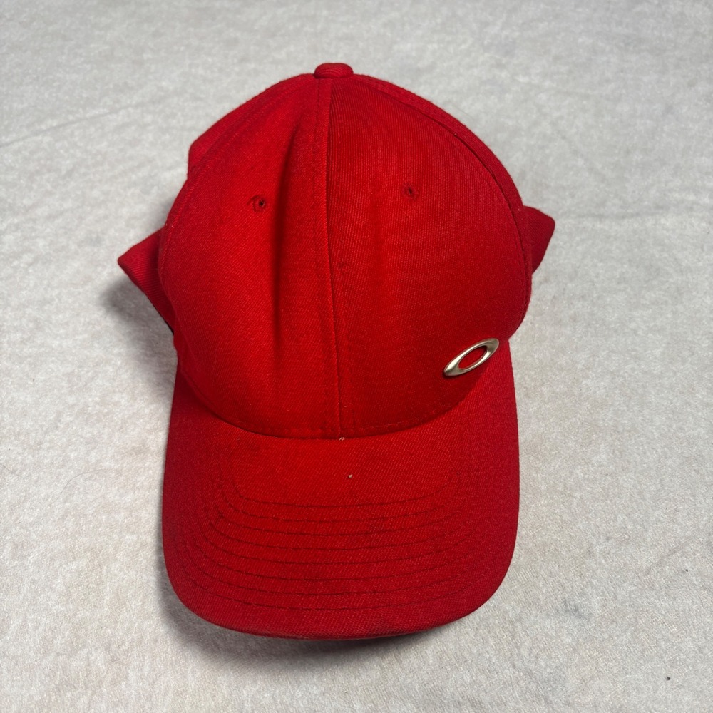 Vintage y2k 2000's Oakley Software Red Cap – Size S-M